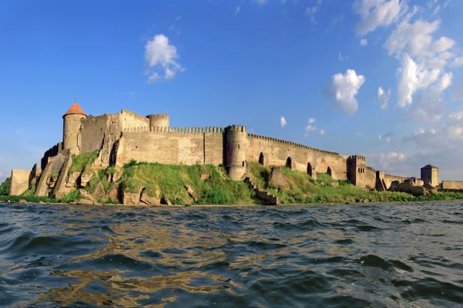 Аккерманська фортеця з моря - Одеська область