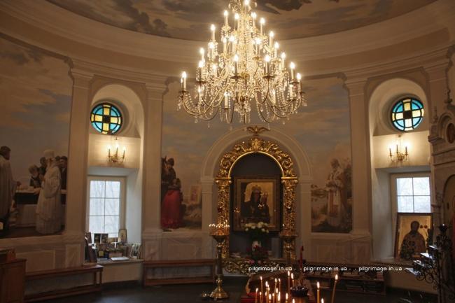 Church of St. Nicholas Kiev from the inside